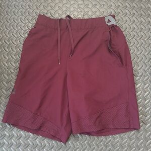 Mens Under Amour Shorts-Medium-Red